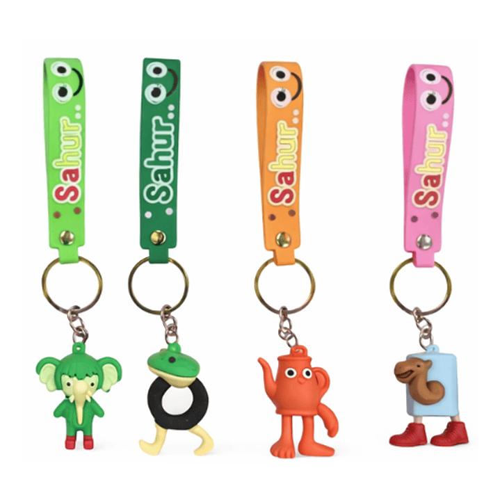 Llaveros Italian Brainrot (4 unidades) 2