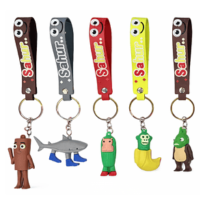 Llaveros Italian Brainrot (4 unidades)