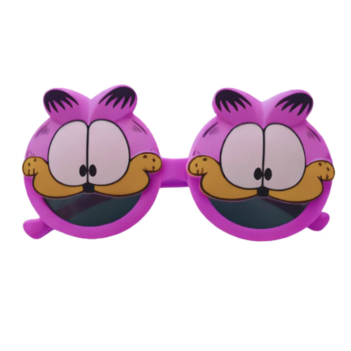 lentes Garfield morados 1