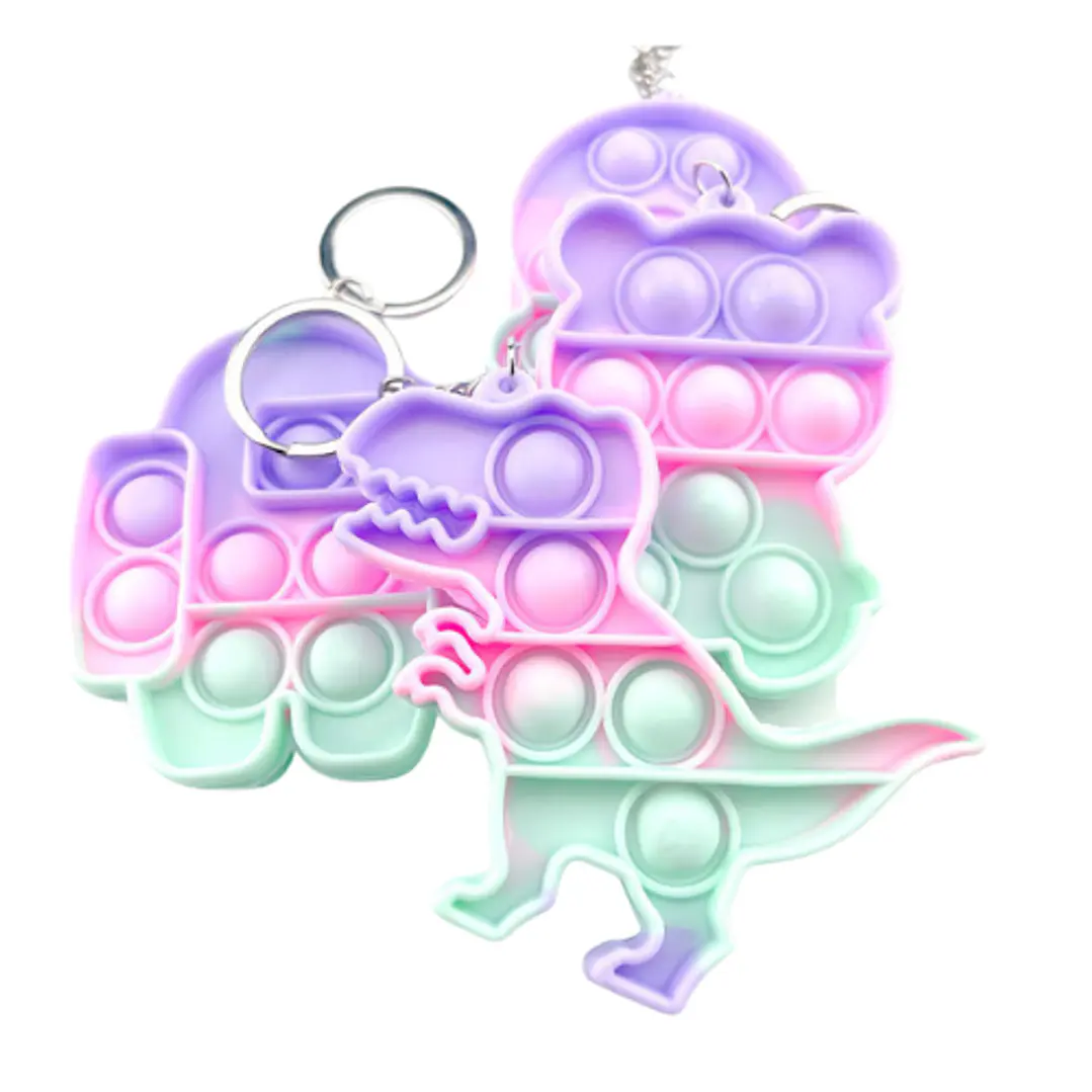 Llaveros pop it (5 unidades) 2