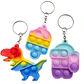 Llaveros pop it (5 unidades) - Miniatura 1