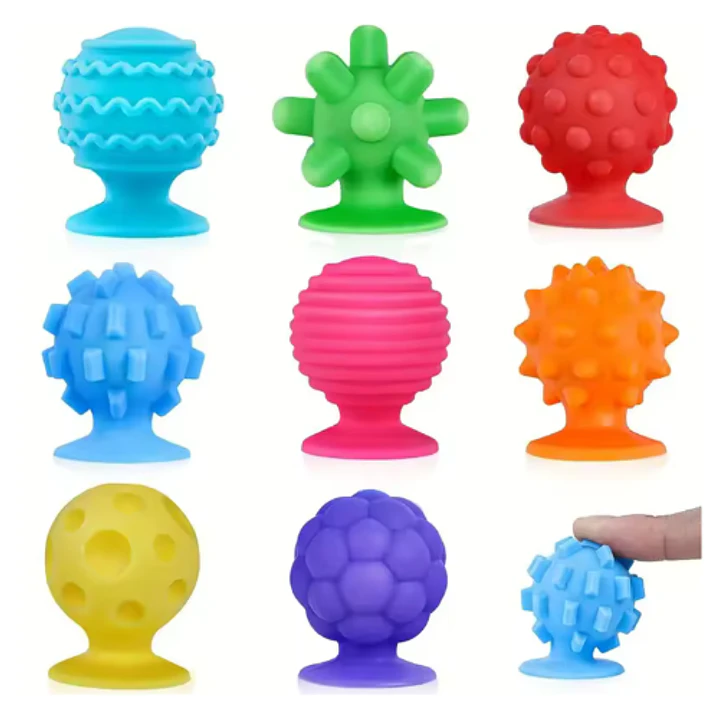 Figuras sensoriales ventosas- 8 unidades 1