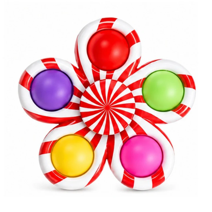 Spinner pop it rojo 1