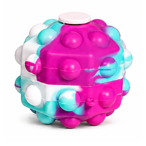 Pelota Pop It Spinner Morada