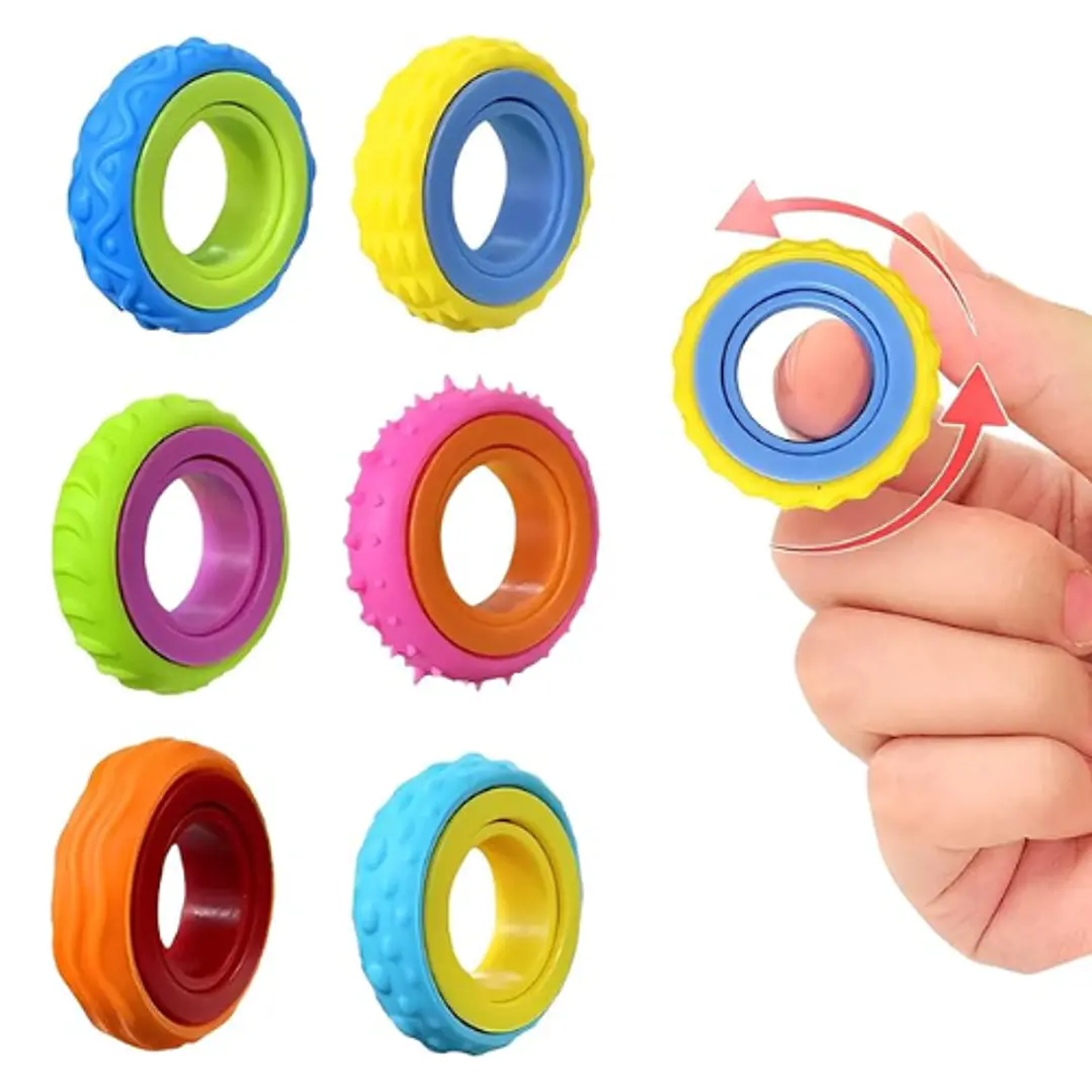 Fidget rings (6 unidades) 3