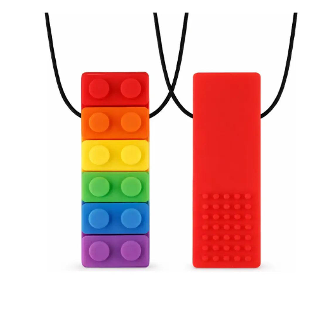 Collar mordedor sensorial lego 2