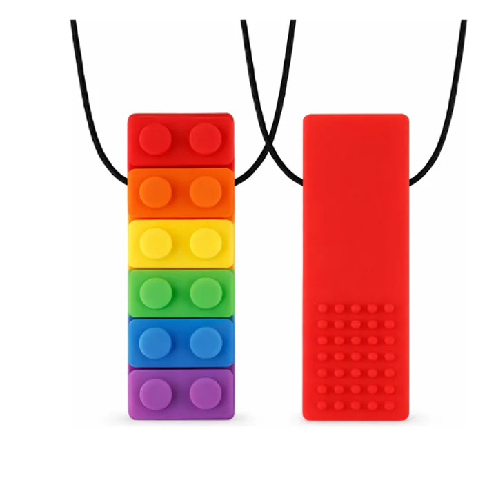 Collar mordedor sensorial lego 2