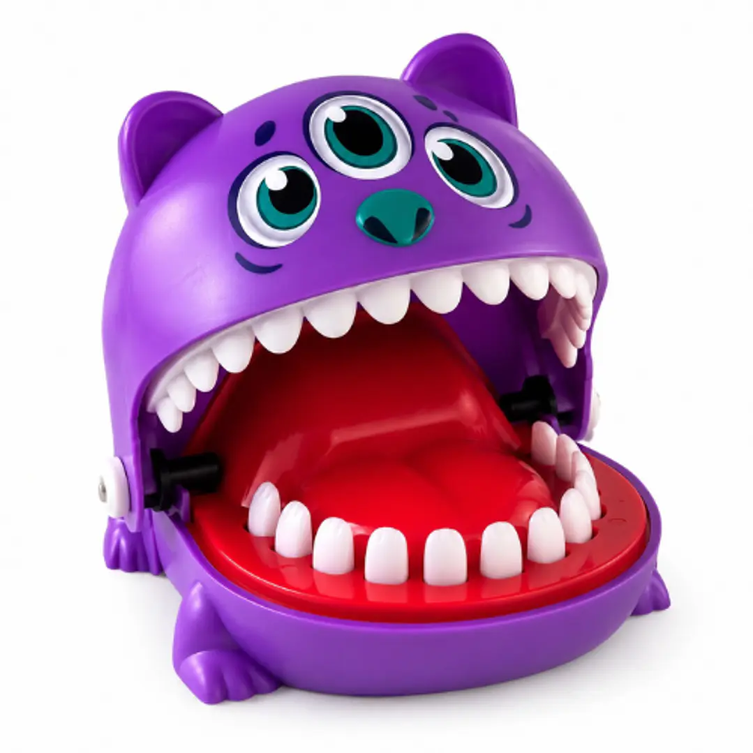 Monstruo Mordelón Morado 1