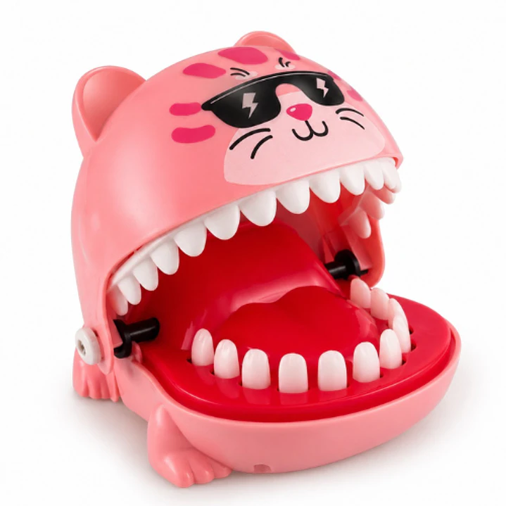 Gatito Rosa Mordelón 1