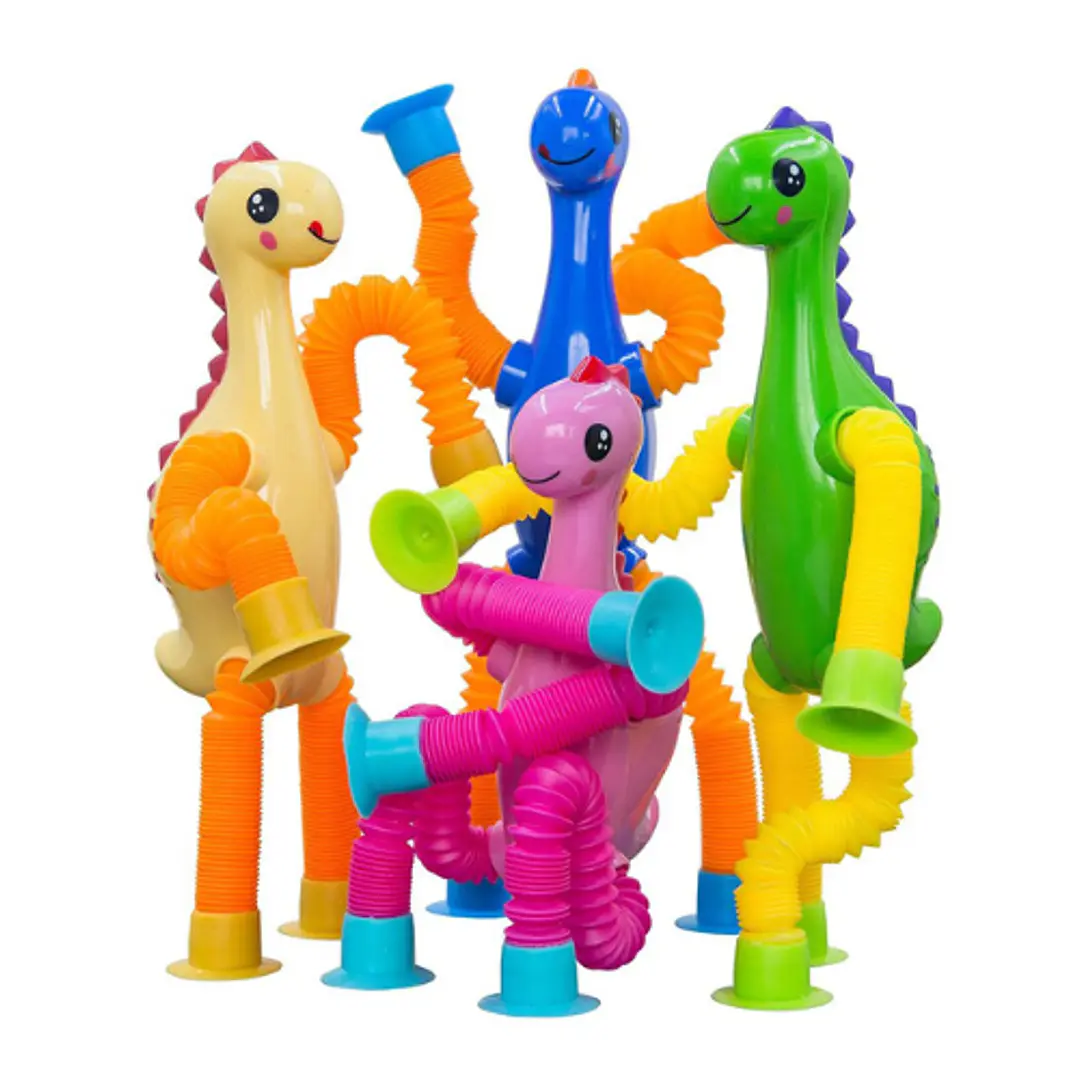 Dinosaurio Sensorial Tubitos 1