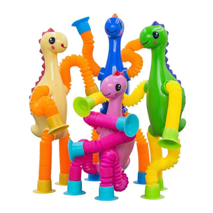 Dinosaurio Sensorial Tubitos 1