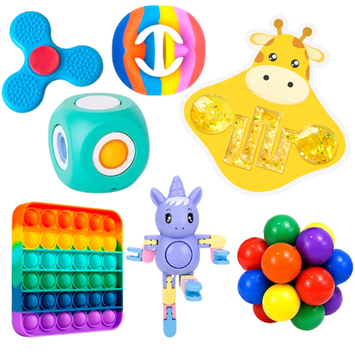 Pack sensorial (7juguetes) 1