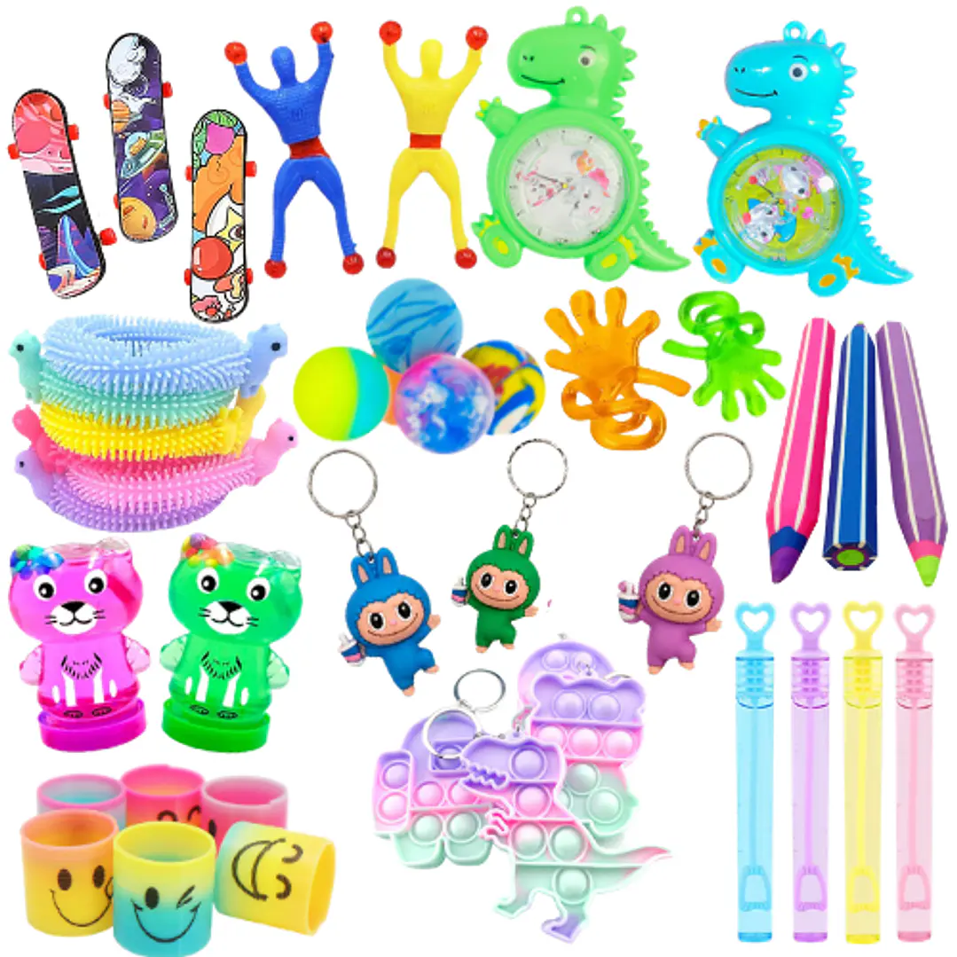 Pack Relleno para Piñata – 65 Juguetes 1