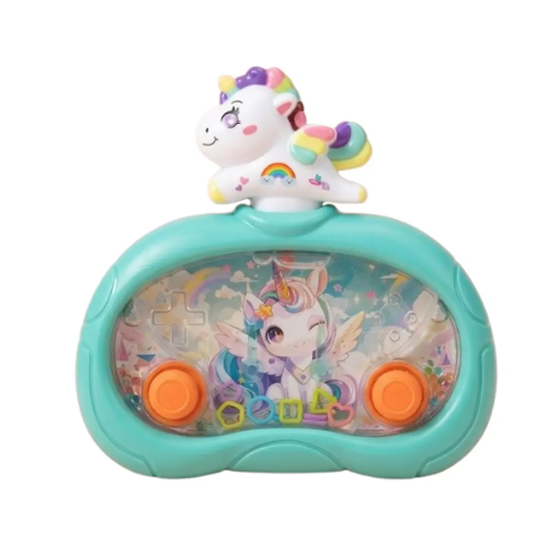 Juego agua unicornio rosado 1