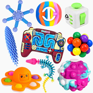 Pack Sensorial (10 Juguetes)