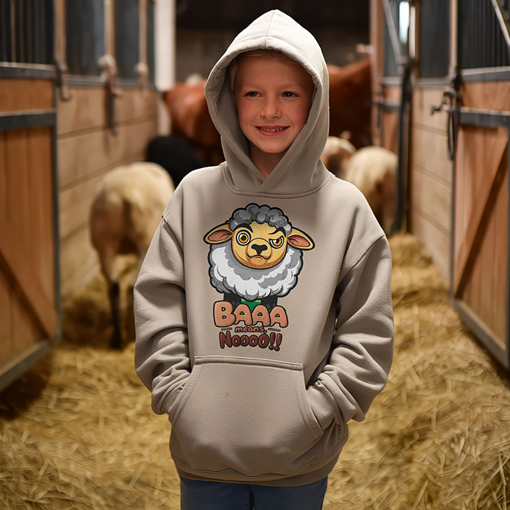 Baaa - Hoodie - Criança S4238 1