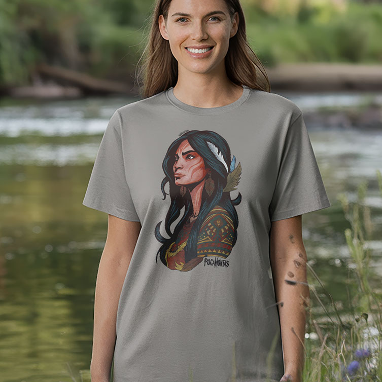 Pocahontas - T-shirt - Mulher G64L