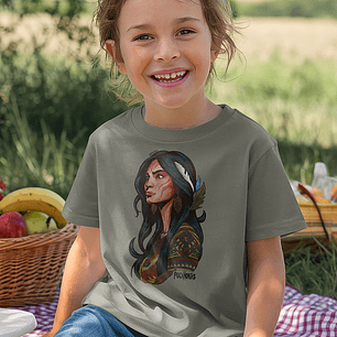 Pocahontas - T-shirt - Criança BC31T