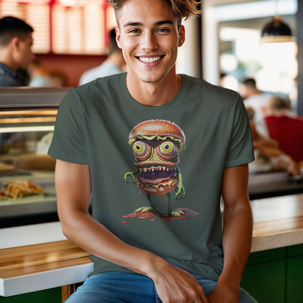 Zomburger - T-shirt - Mulher G64L 3