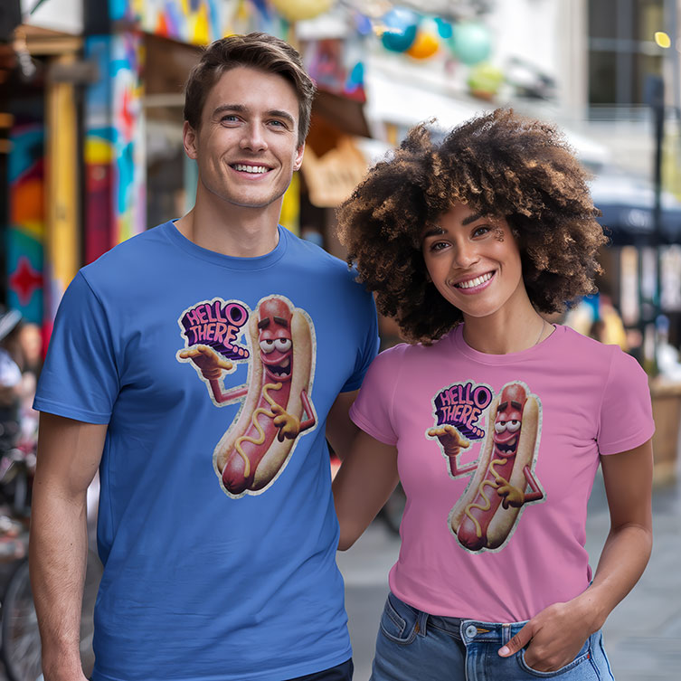 Hot Dog - T-shirt - Unisexo G5