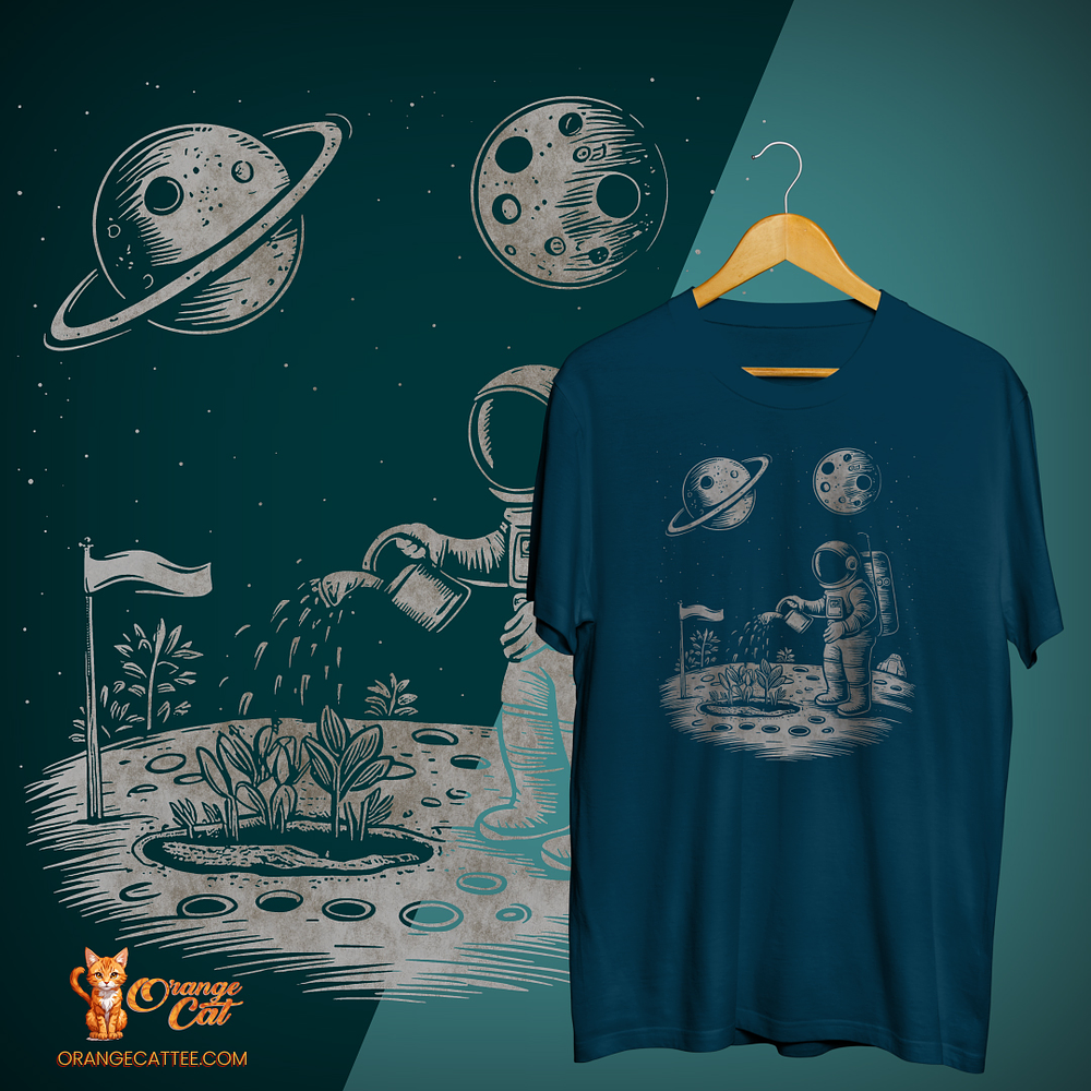 Astro Jardineiro - T-shirt - Mulher G64L 2