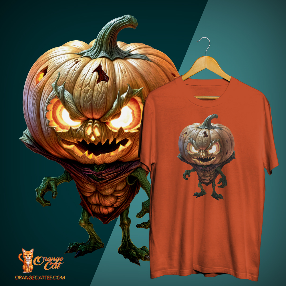 Pumpkin Man - T-shirt - Unisexo BC3 2