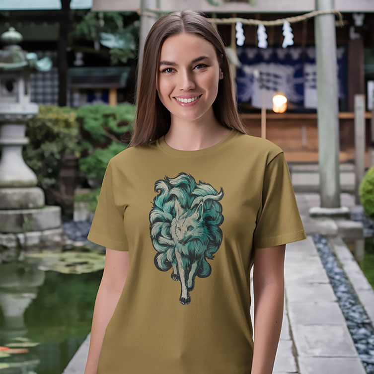 Kitsune - T-shirt - Mulher G64L