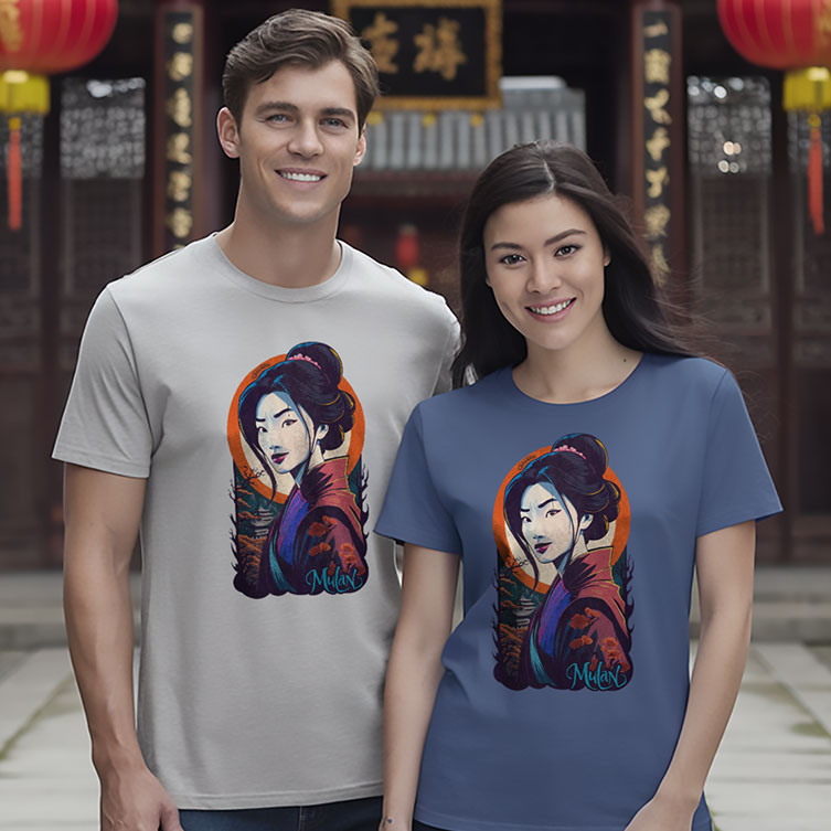 Mulan - T-shirt - Unisexo BC3