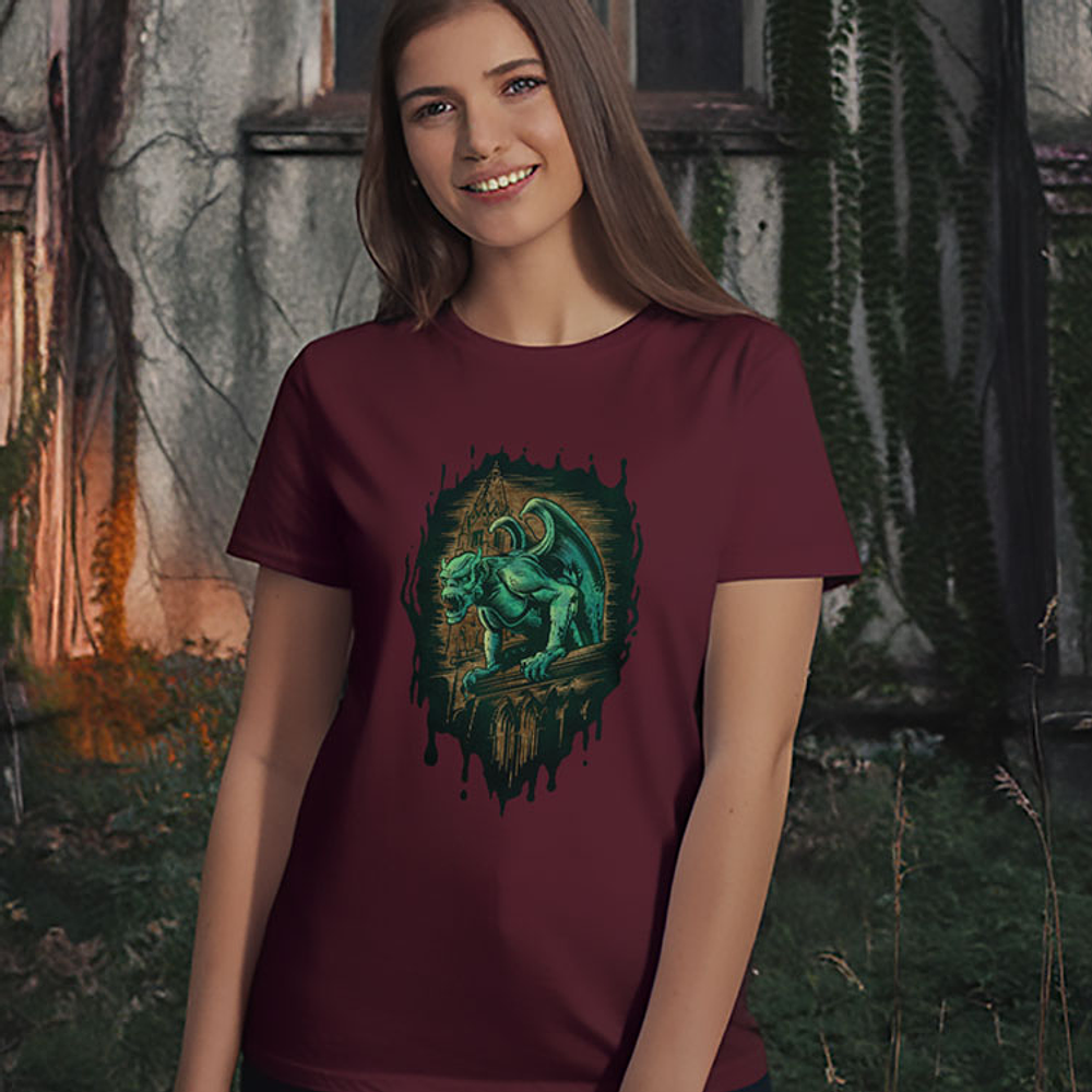 Gárgula - T-shirt - Mulher G64L 1