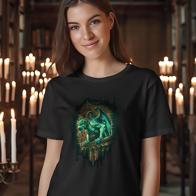 Gárgula - T-shirt - Mulher BC64