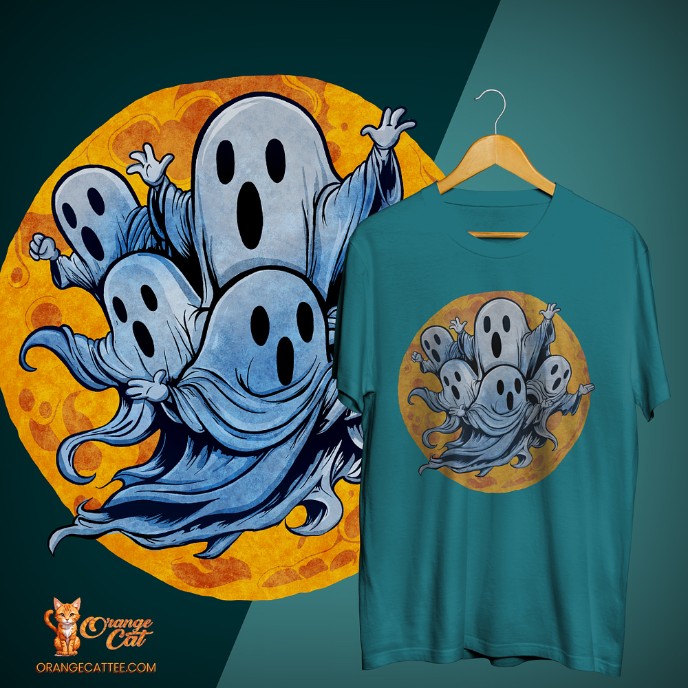 Fantasmas - T-shirt - Mulher G64L 2