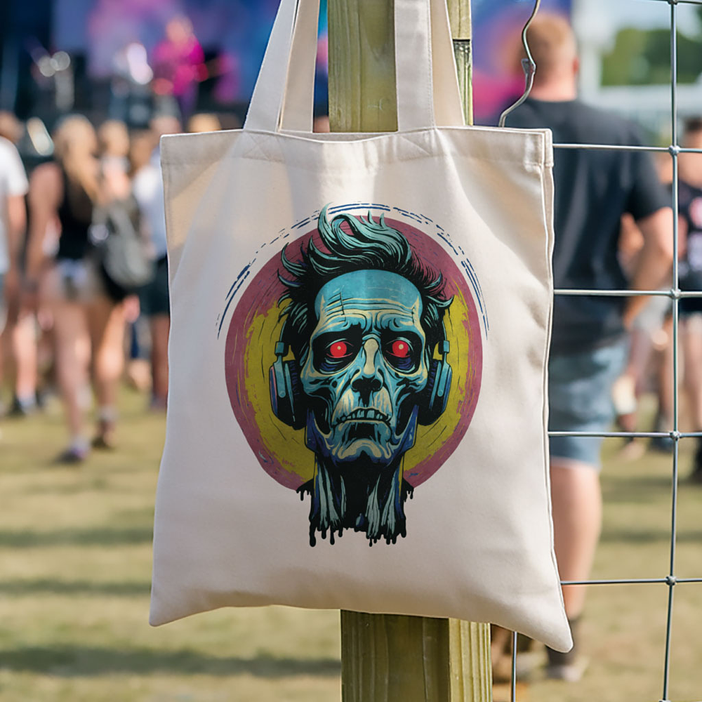 Music Zombie - Tote bag - Clássico 1