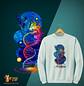 Art Dna - Hoodie - Unisexo G185 - Thumbnail 2