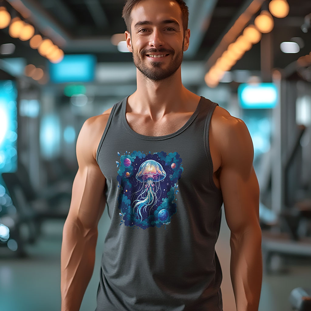 Medusa Espacial - Tank Top - Unisexo P 1