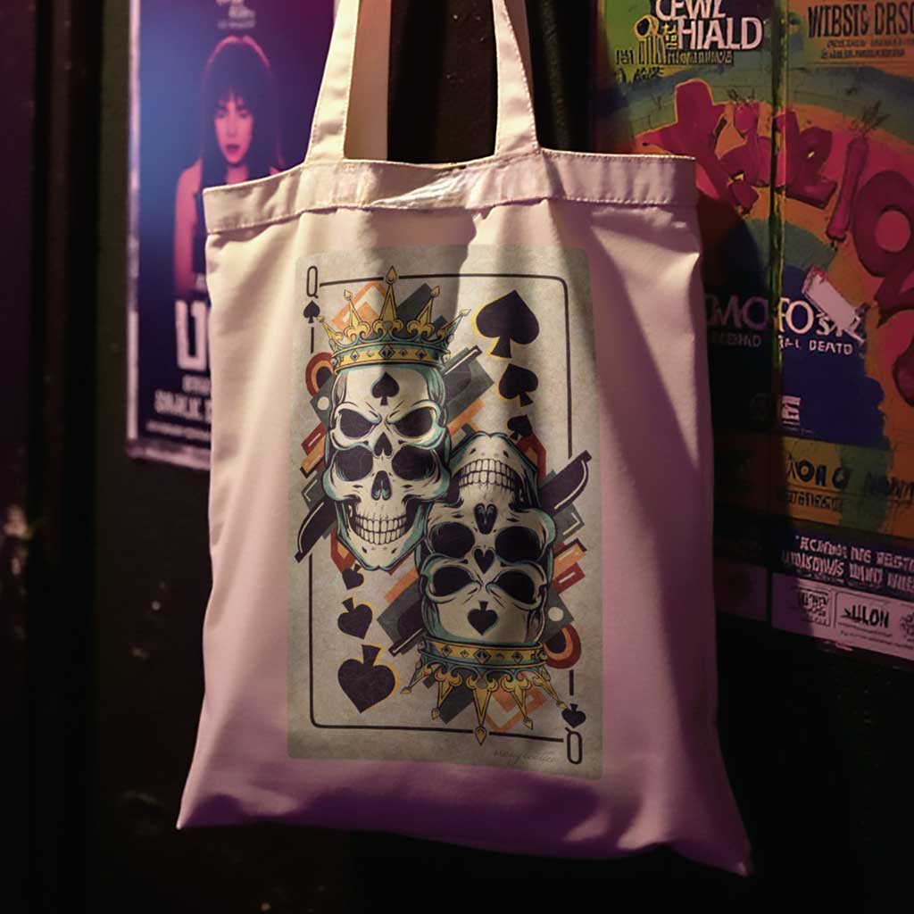 Rainha De Espadas - Tote bag - Clássico