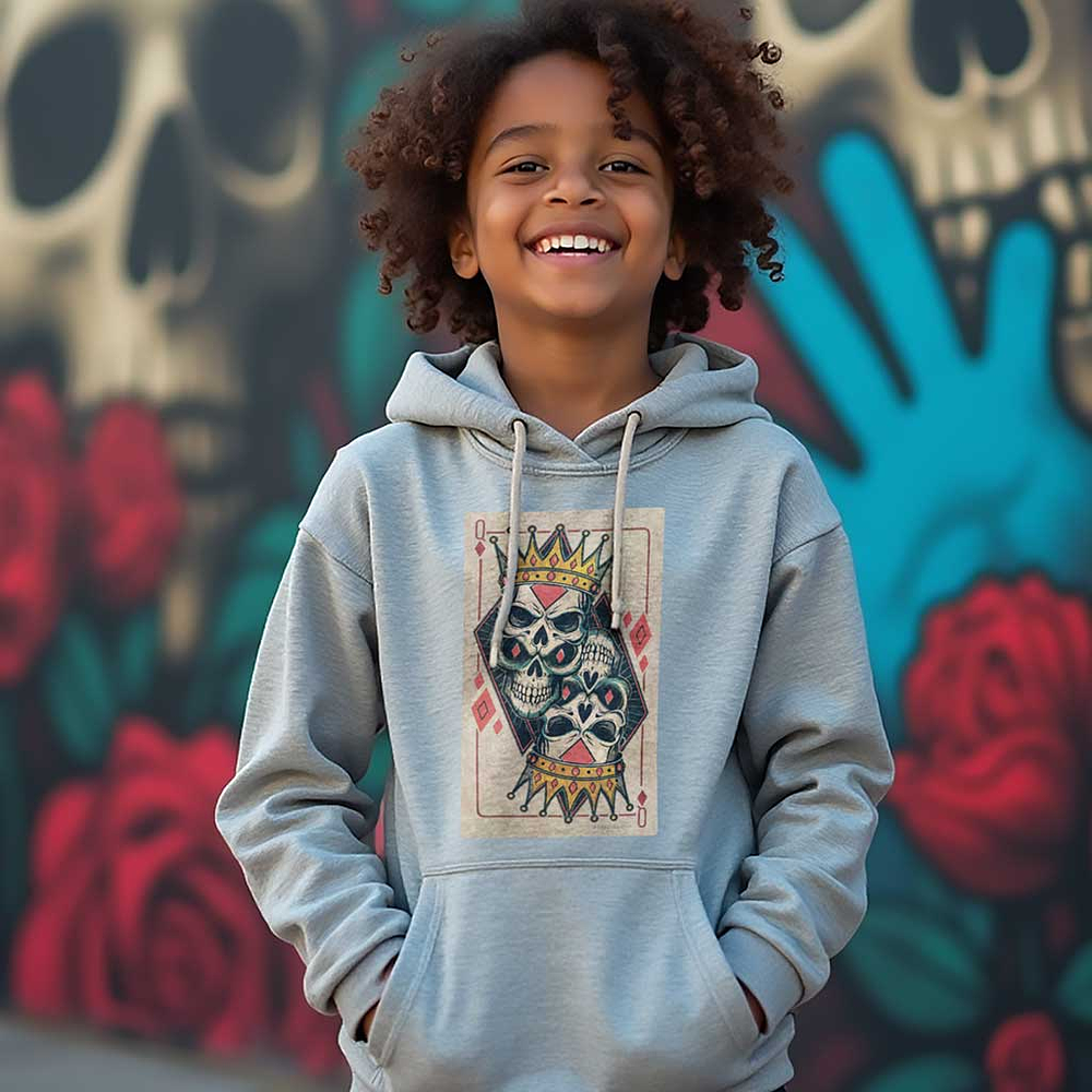 Rainha De Ouros - Hoodie - Criança S4238 1