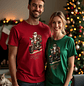 Christmas Ride - T-shirt - Unisexo G5 - Thumbnail 1