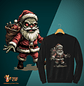 Natal Zombie - Sweatshirt - Unisexo G18 - Thumbnail 2