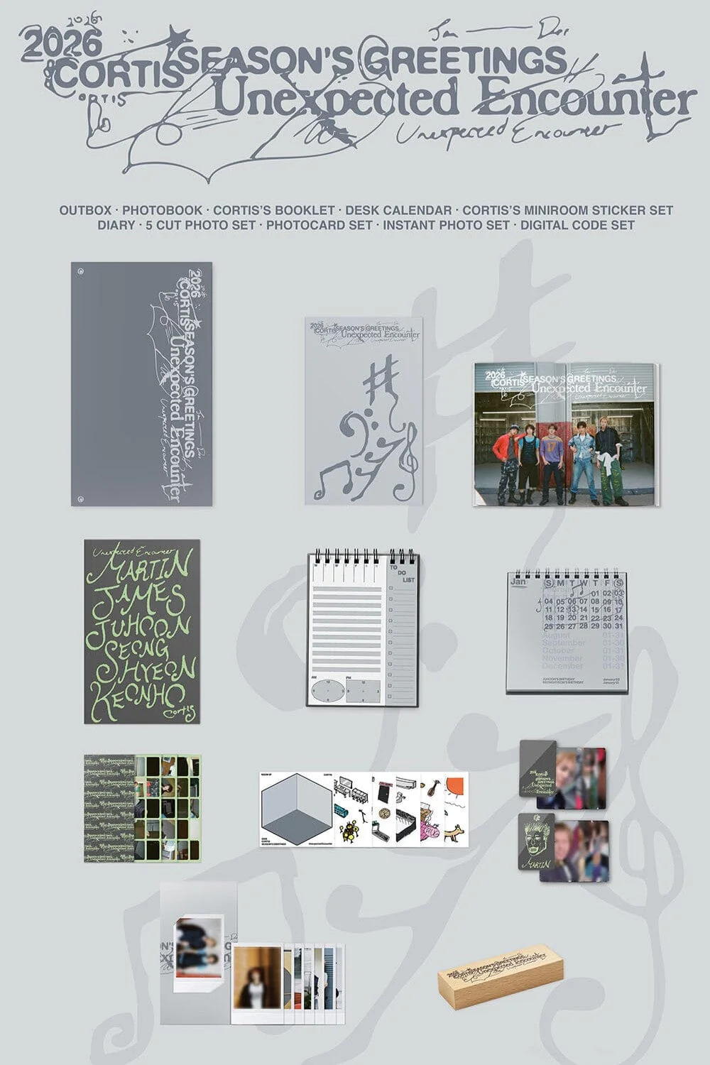 [2DA PREVENTA] CORTIS - 2026 SEASON'S GREETINGS + POB WEVERSE 2