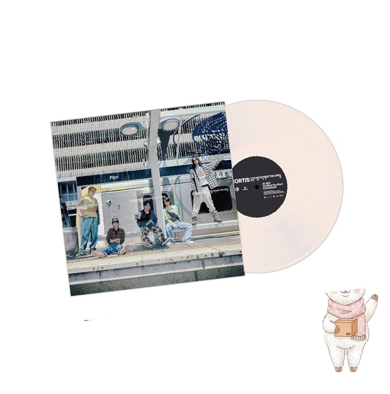 [PREVENTA] CORTIS - 1ST EP ALBUM COLOR OUTSIDE THE LINES VINYL LP VER. 1
