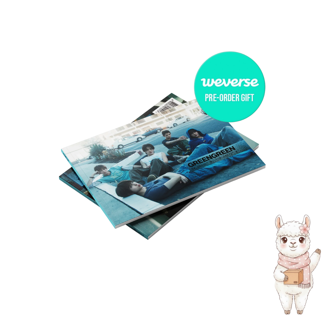 [PREVENTA] CORTIS - 2ND EP ALBUM GREENGREEN STANDARD VER. + POB WEVERSE 7