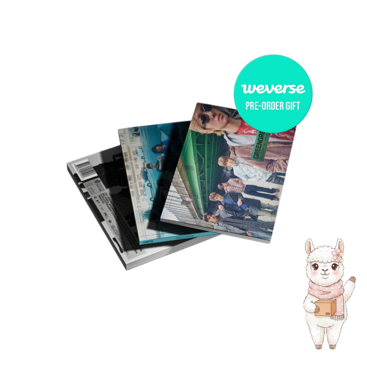 [PREVENTA] CORTIS - 2ND EP ALBUM GREENGREEN STANDARD VER. + POB WEVERSE 1