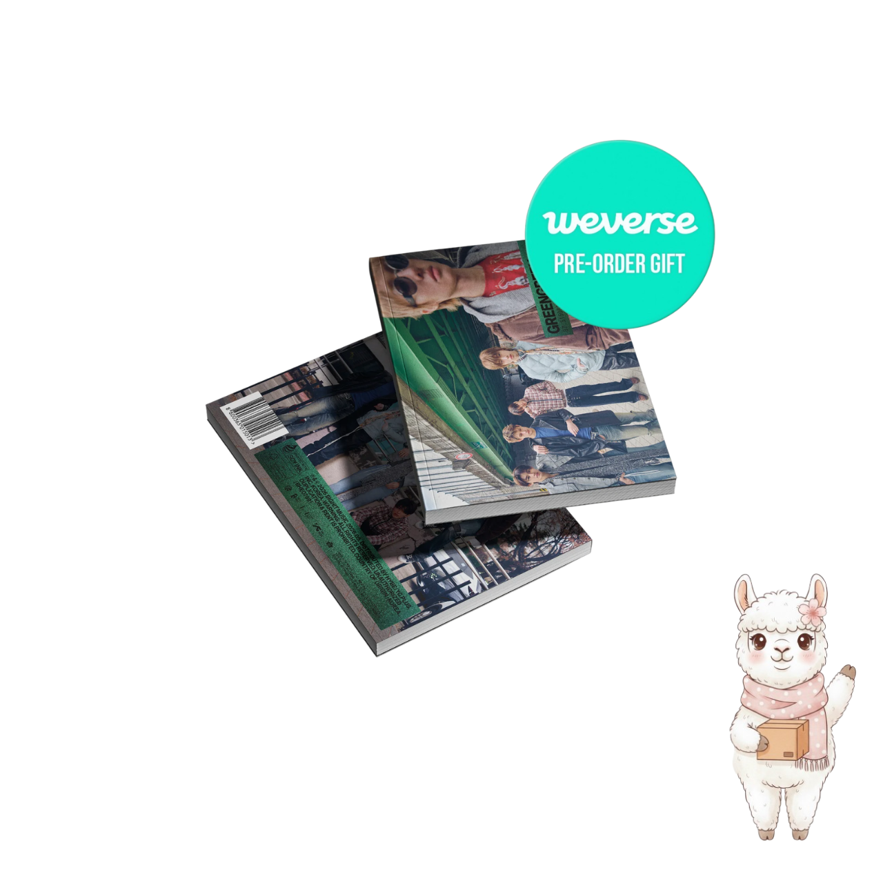 [PREVENTA] CORTIS - 2ND EP ALBUM GREENGREEN STANDARD VER. + POB WEVERSE 5