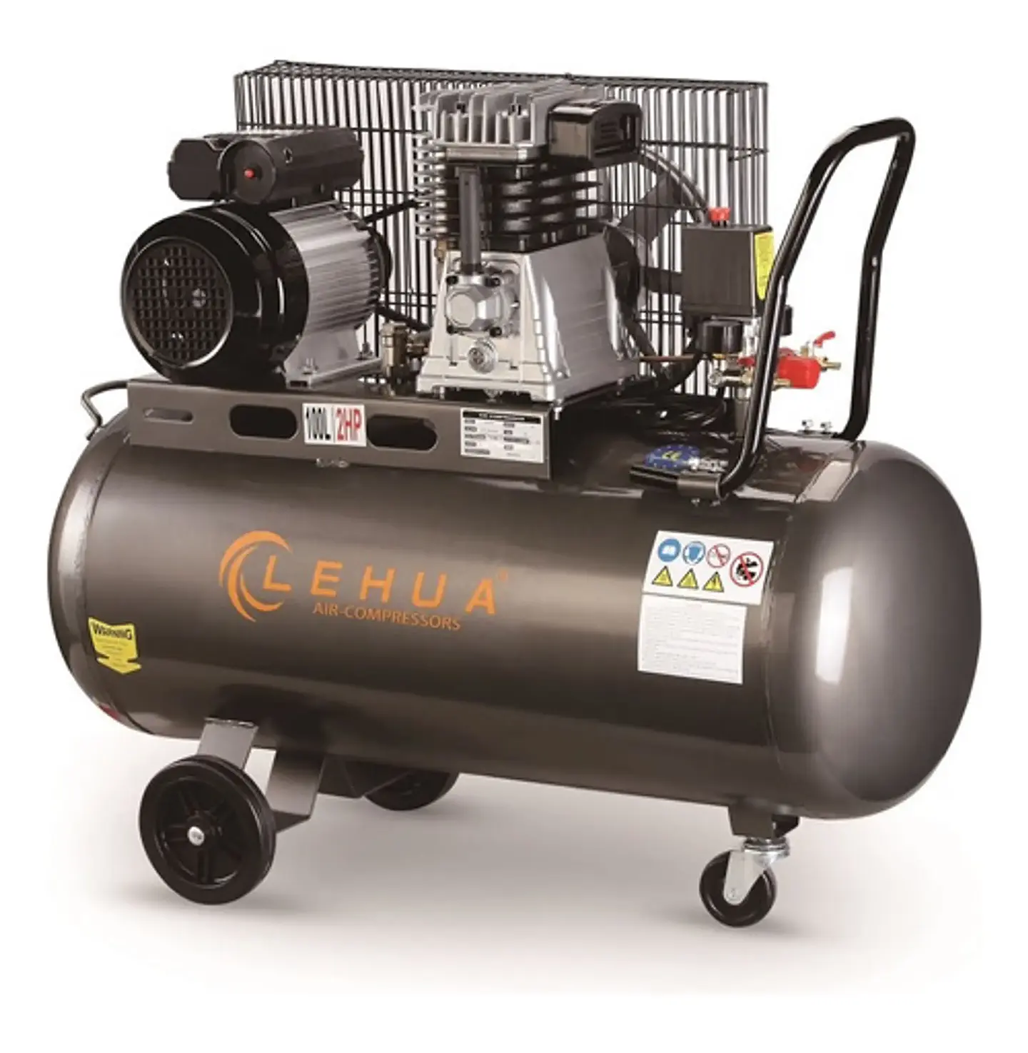 Compresor Lehua LH-2065 Monofásico 3 HP 100 Litros 1