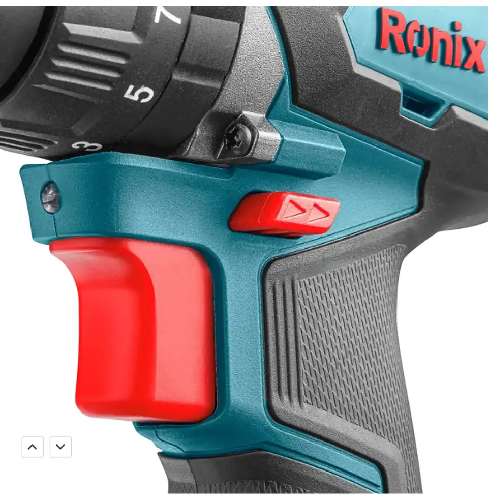Taladro Atornillador Inalámbrico Ronix 8900K – 13 mm / 45 Nm / 2 Baterías 2
