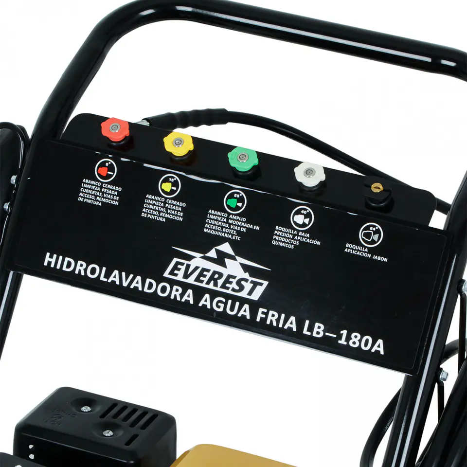 Hidrolavadora a Gasolina LB-180A – 180 Bar / 6,5 HP / Bomba de Bronce 3