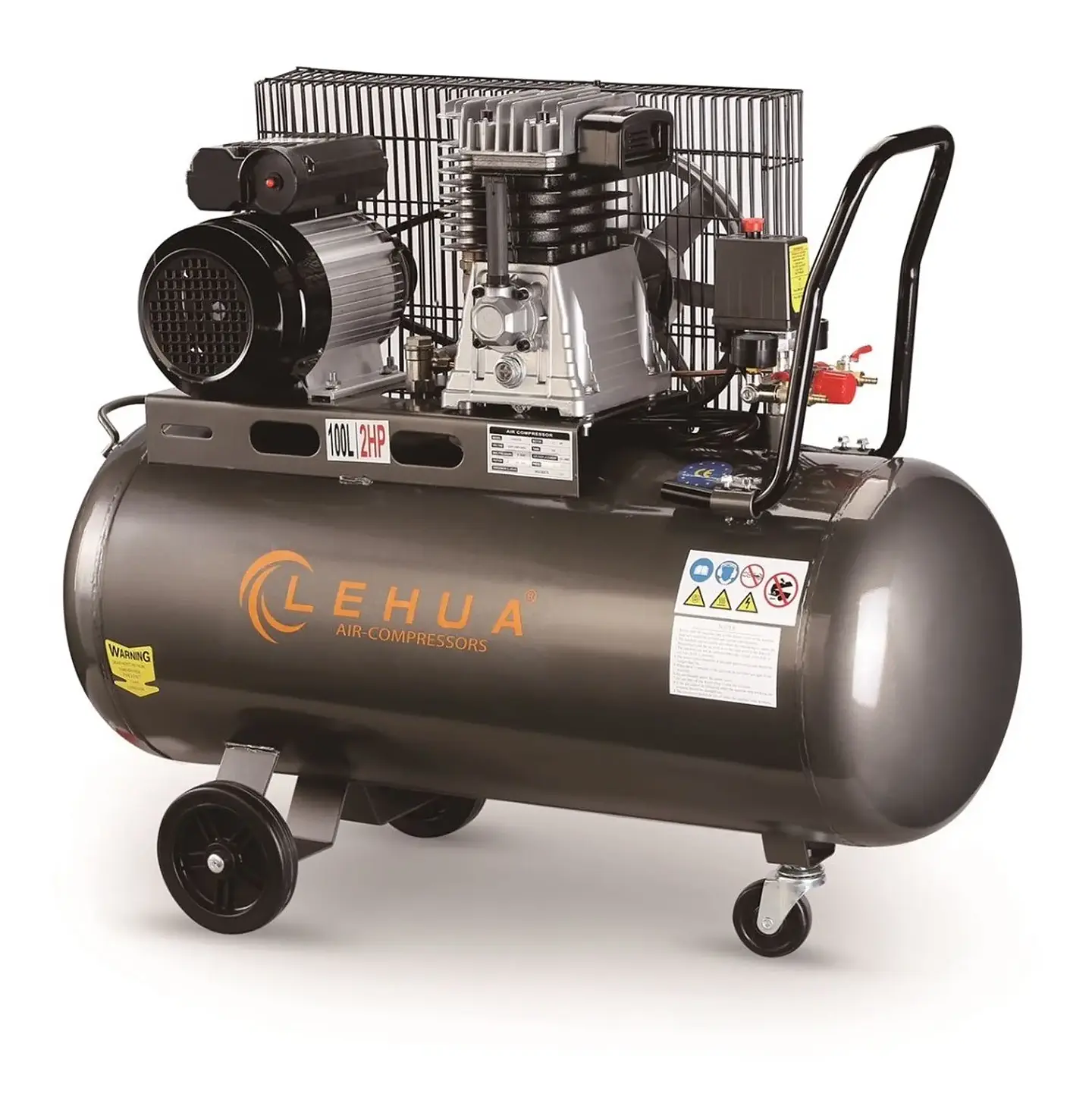 Compresor 2 HP 100 Litros Monofásico 1
