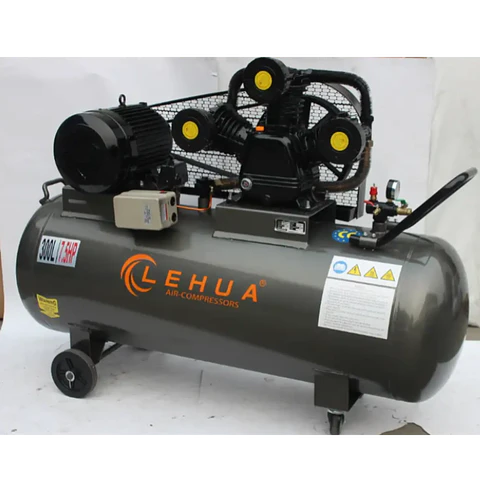 Compresor Lehua 7.5 HP / 300 Litros / Trifásico – Alto Caudal 900 L/min