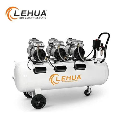 Compresor Silencioso Lehua 3 HP / 200 Litros / Monofásico – Libre de Aceite