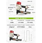 Grapadora Esqueletera Neumática Meite MT-851-H – Profesiona - Miniatura 2